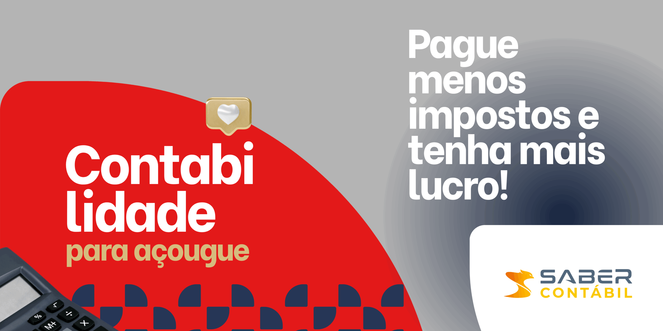 Banner Açougue - Saber Contábil