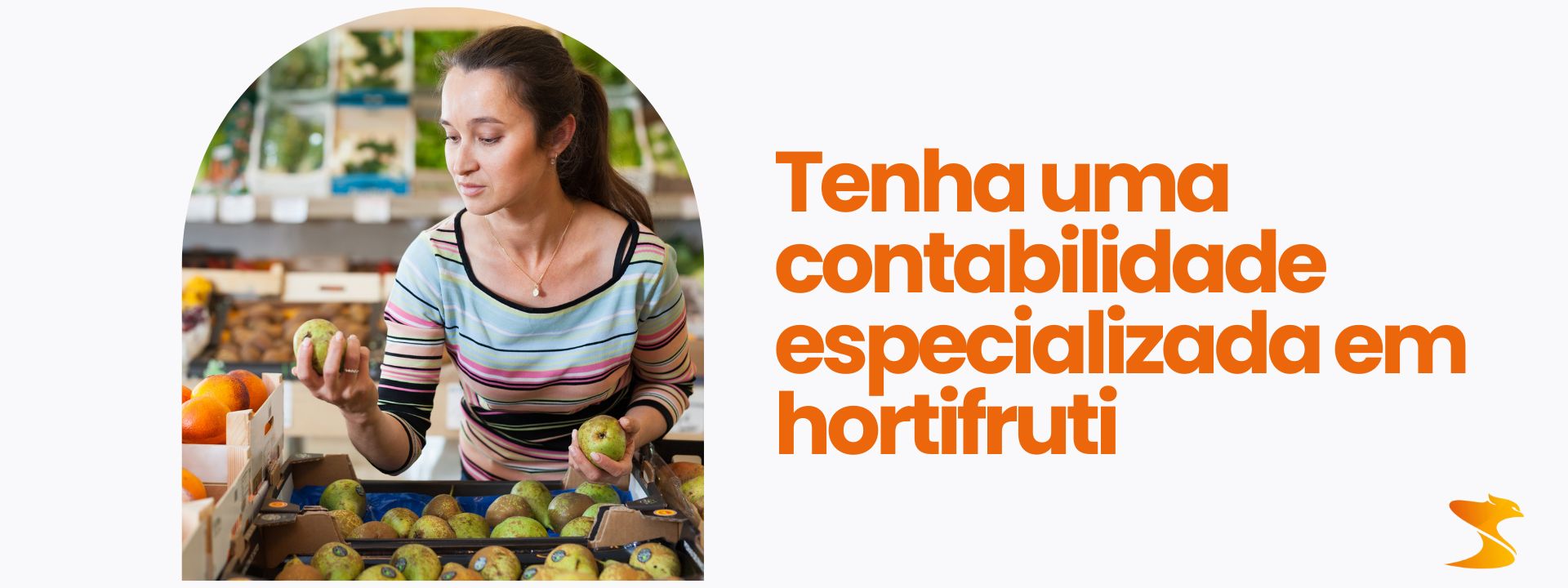 Banner Hortifruti - Saber Contábil